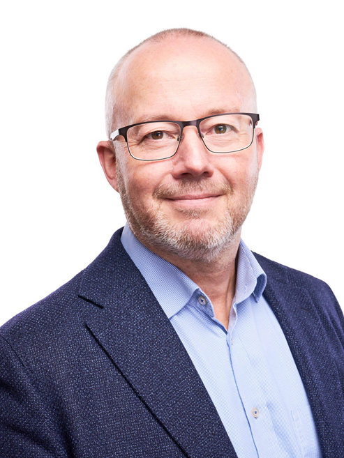 Porträtt av Hans-Erik Schou